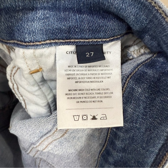 Citizens Of Humanity Premium Vintage Isola Cropped Bootcut Jeans in Lawless 27 - Picture 10 of 16
